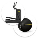Technogym Elliptical +  Wellness Ball Active Sitting