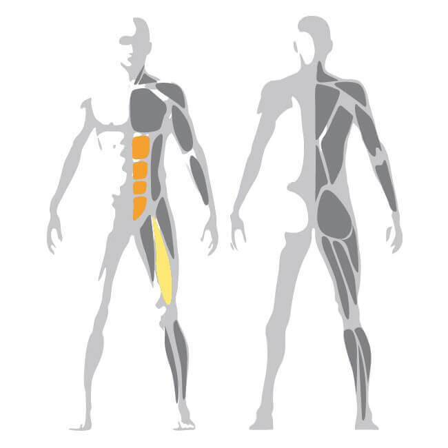 Selection Ab Crunch MED Workout Machine 